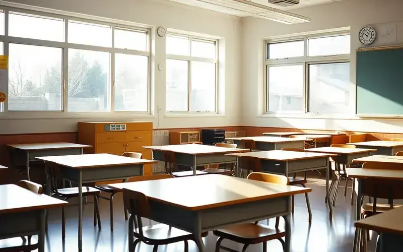 学校清掃のタイミング